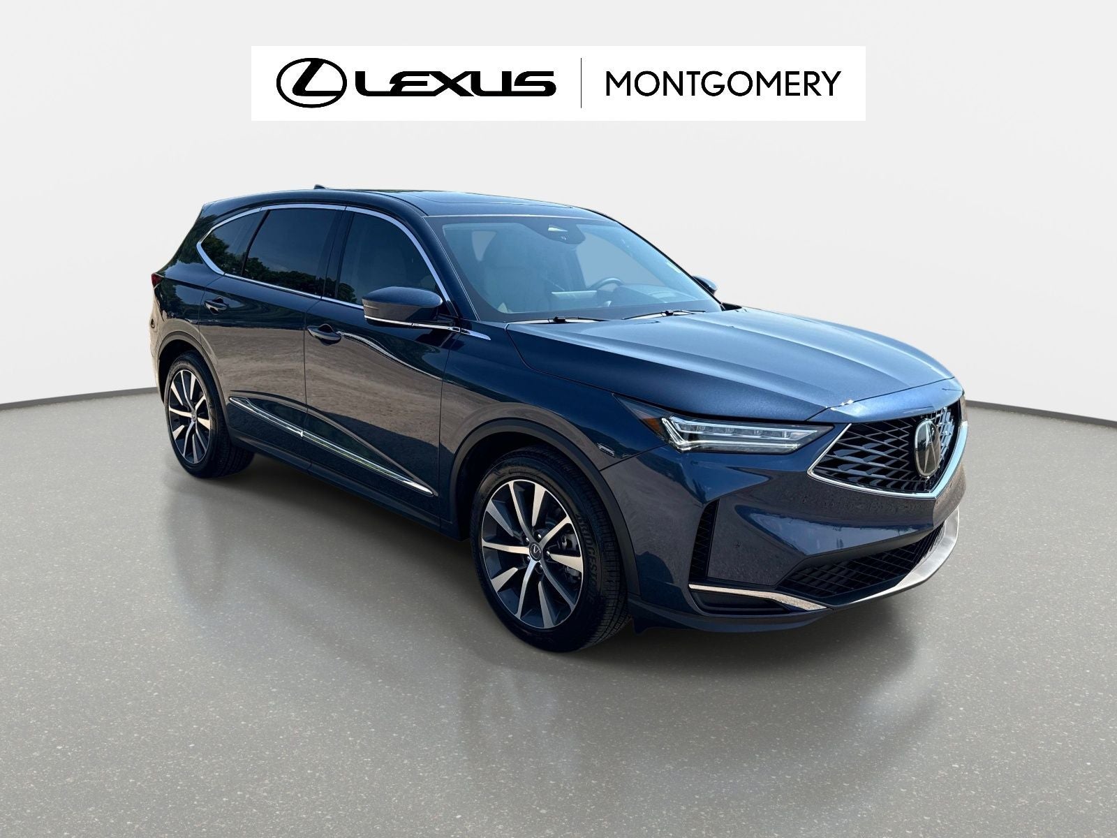 2026 Acura MDX Technology Package in Gray — front three-quarter view