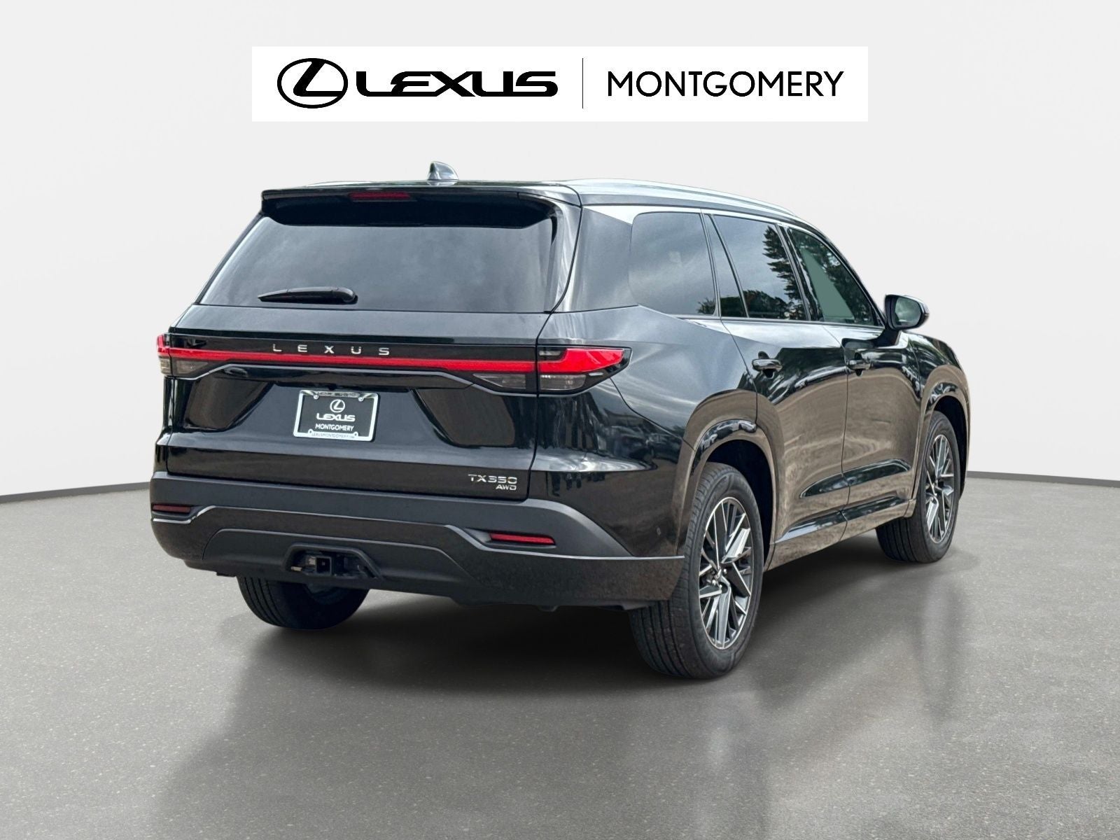 2025 Lexus TX — rear three-quarter view