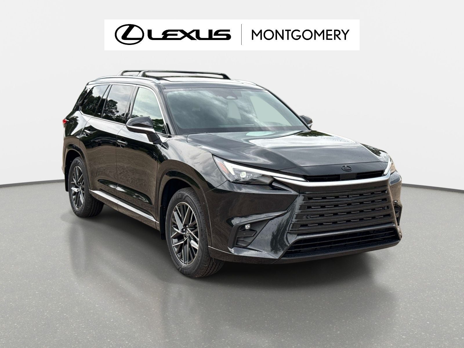 2026 Lexus TX 350 Premium in Caviar — front three-quarter view