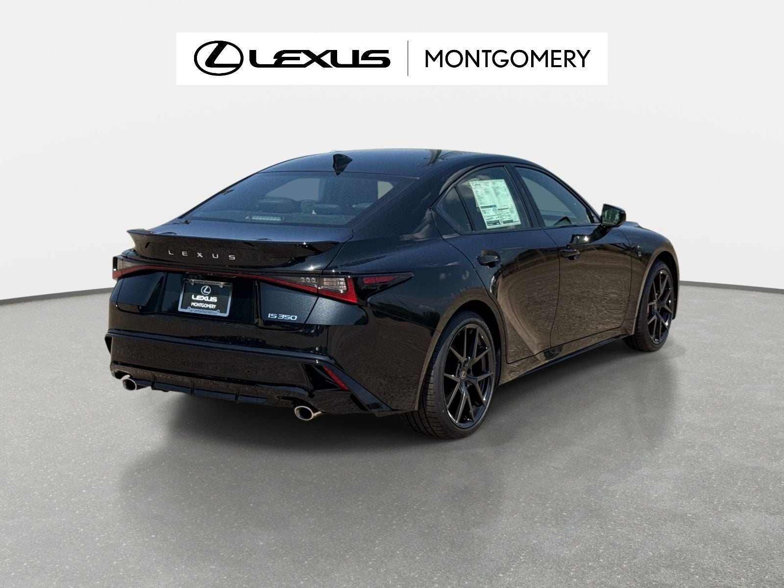 2026 Lexus IS — rear three-quarter view