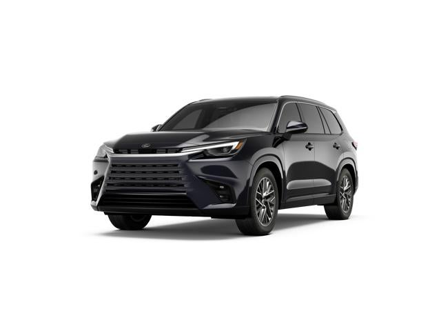 2026 Lexus TX 350 LUXURY AWD in Caviar — front three-quarter view